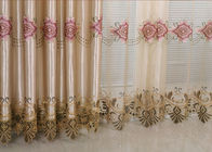 Piękne poliester haftowane Tkaniny Współczesna Curtain Fabric