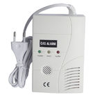 220V AC LED Home Gas Leak Detector Alarm z Auto Shut Off elektromagnetyczny zawór