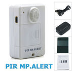 Bezprzewodowy czujnik PIR Alarm GSM z alarmem czujnika ciała czterozakresowy Wsparcia Długi czas czuwania