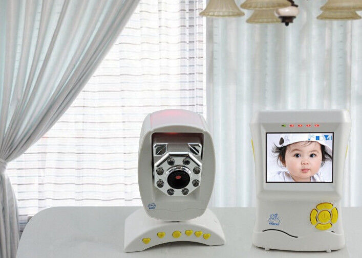 podczerwieni LED Cyfrowy Two Way Talk Baby Monitor z wideo, 300m Odległość
