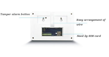 Inteligentna klawiatura dotykowy GSM Wireless Security System alarmowy Przy alarmie sabotażowym APP