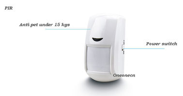 Inteligentna klawiatura dotykowy GSM Wireless Security System alarmowy Przy alarmie sabotażowym APP