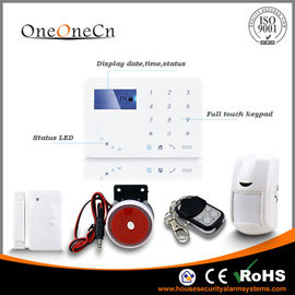 433MHZ Wireless Security System alarmowy zbudowany w Intelligent spiker głosu GSM